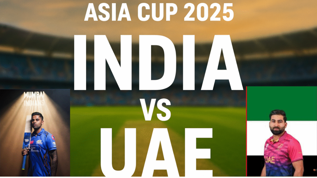 India vs UAE